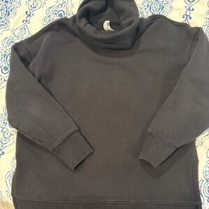 Athleta Small Charcoal Black Sweater